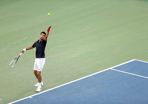 Novak Djokovic Serve