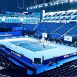 ATP Finals 2022 court with lights