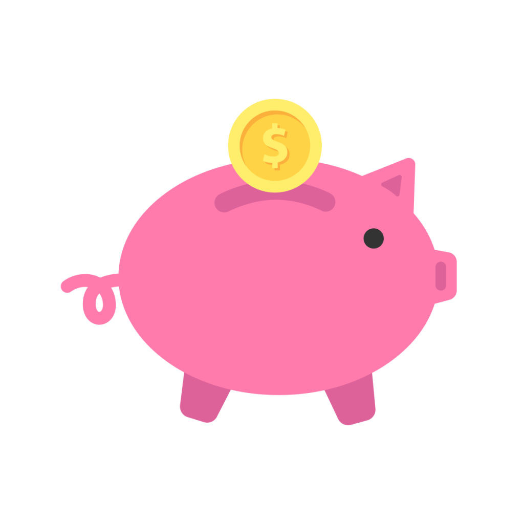 Bankroll management piggy bank animated 