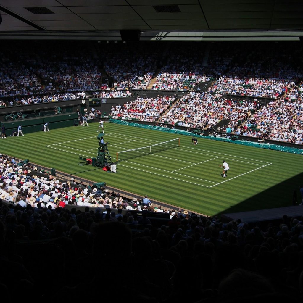 Wimbledon tennis court 