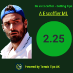 Bu vs Escoffier Free Betting Tips for Tennis Tips UK
