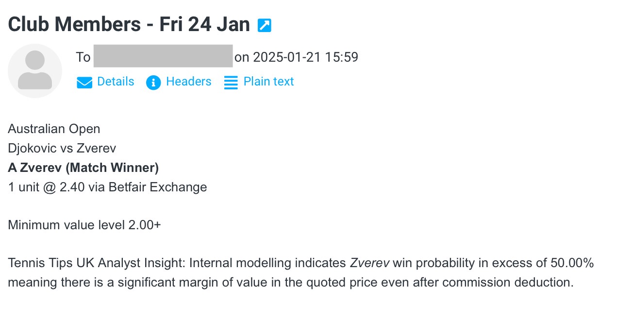 +$2330 for Fri 24 Jan 2025 | Club P/L Report