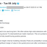 ✅ WON @ 8.80 (+780) | L Preda | Challenger Iasi Tennis betting tips for today tuesday 8th July 2025