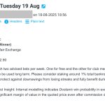 Free Pick for Dostanic vs Vukic | ATP Winston Salem Betting Tips - Tue 19 August 2025 Prediction EMAIL
