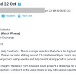 ✅ WON @ 3.80 | B Van de Zandschulp | ATP Basel betting tips