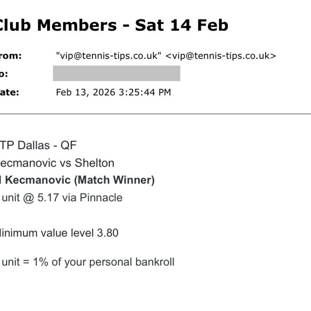  ❌ LOST @ 5.17 | Kecmanovic to beat Shelton | ATP Dallas