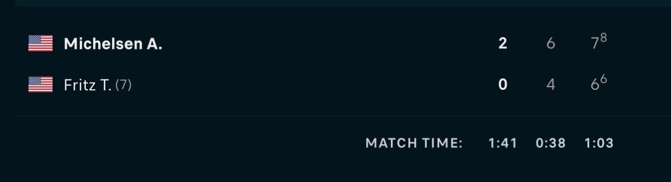 ✅ WON @ 3.20 | Michelsen to beat Fritz | ATP Indian Wells Result