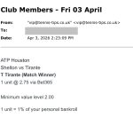 ✅ WON @ 2.75 | Tirante to beat Shelton | ATP Houston