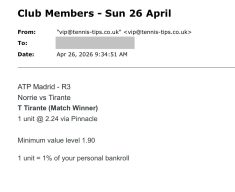 ❌ LOST @ 2.24 | Tirante to beat Norrie | ATP Madrid