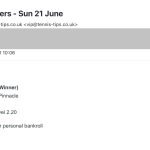 ✅ WON @ 2.84 – Tiafoe to beat Fritz | ATP Halle email with betting pick