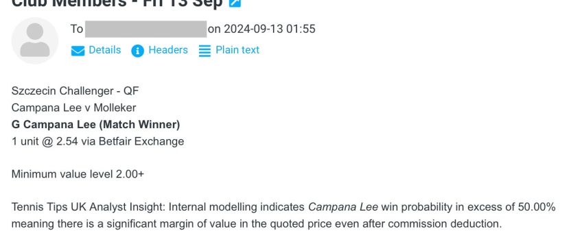 +$2463 for Fri 13 Sep 2024 | Club P/L Report