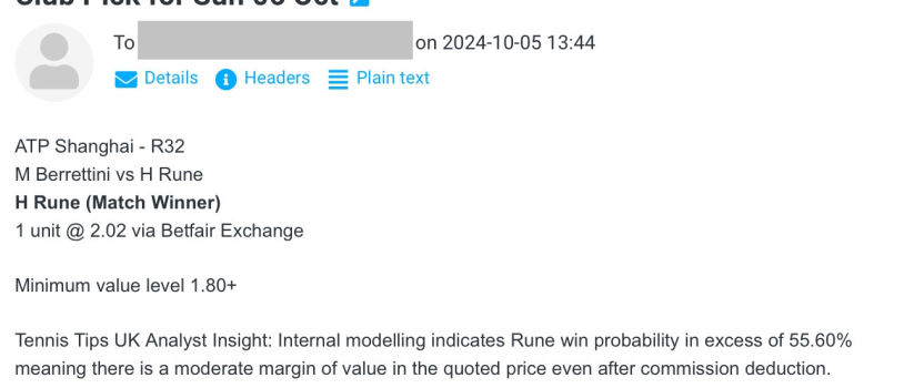 +$1969 for Mon 07 Oct | Club P/L Report